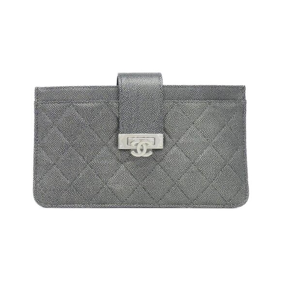 CHANEL Silver Pouch - Picture 1 of 6